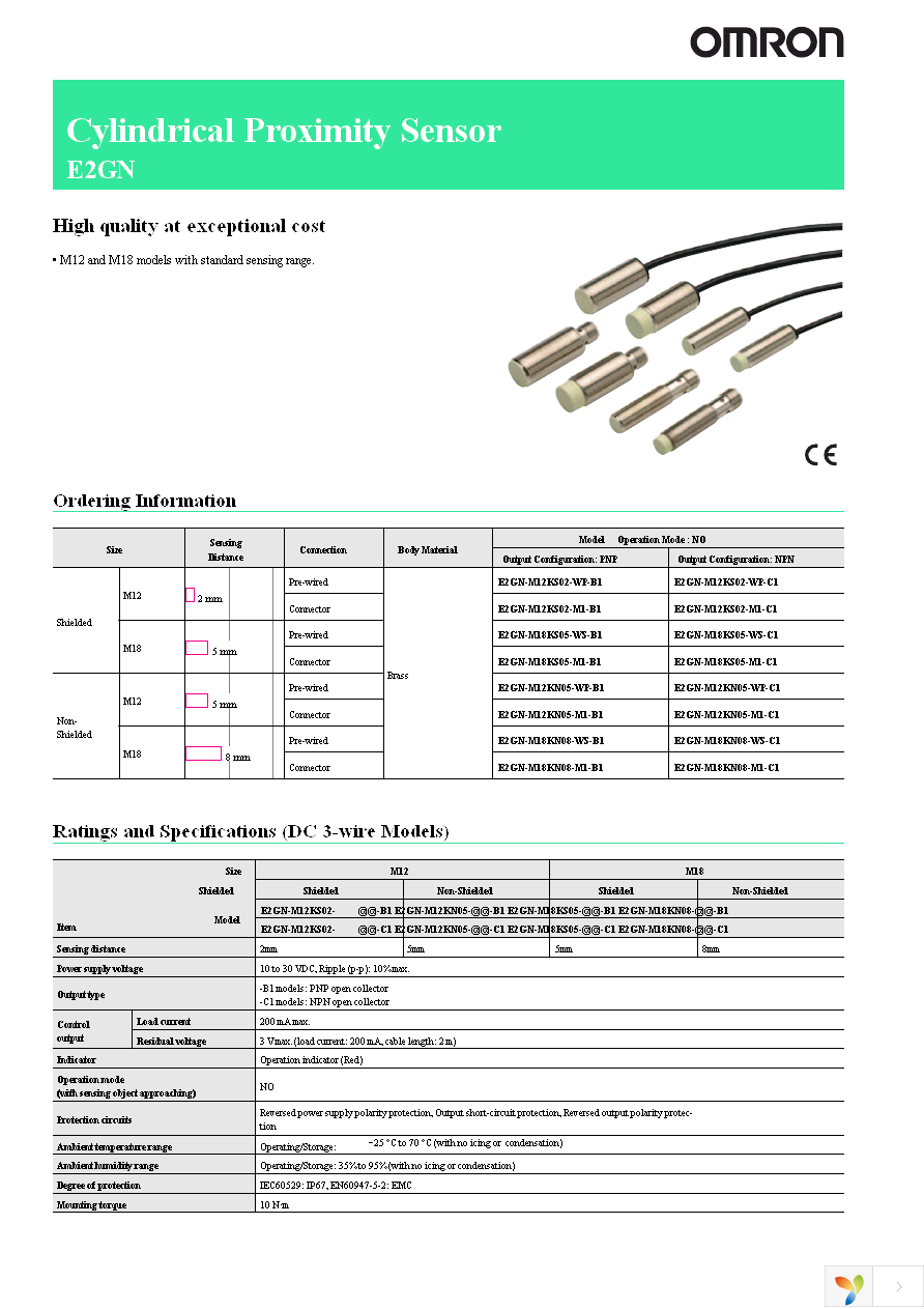 E2GN-M12KN05-WP-B1 5M Page 1